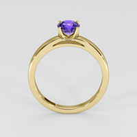 1.03 Ct. Purple Sapphire Ring, 14K Yellow Gold 3