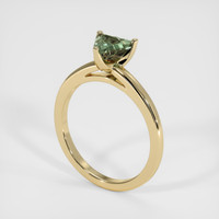 1.23 Ct. Sapphire Ring, 14K Yellow Gold 2