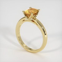 1.30 Ct. Sapphire Ring, 14K Yellow Gold 2