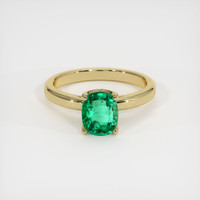 Emerald Ring 1.34 Ct. 18K Yellow Gold Preview
