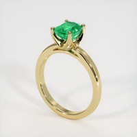 Emerald Ring 1.34 Ct. 18K Yellow Gold Preview