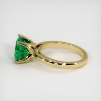 Solitaire Emerald Ring 2.87 Ct., 18K Yellow Gold Preview