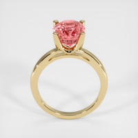 4.50 Ct. Sapphire Ring, 18K Yellow Gold 3