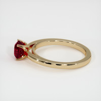 1.17 Ct. Ruby Ring, 18K Yellow Gold 4