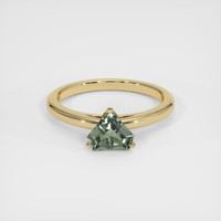 1.26 Ct. Sapphire Ring, 18K Yellow Gold 1