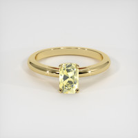 1.12 Ct. Sapphire Ring, 18K Yellow Gold 1