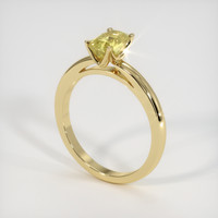 1.12 Ct. Sapphire Ring, 18K Yellow Gold 2