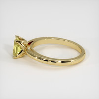 1.12 Ct. Sapphire Ring, 18K Yellow Gold 4