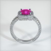 2.44 Ct. Sapphire Ring, 18K White Gold 3