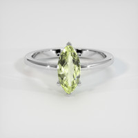 1.09 Ct. Gemstone Ring, Platinum 950 1