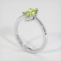 1.09 Ct. Gemstone Ring, Platinum 950 2