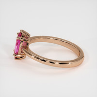 0.90 Ct. Sapphire Ring, 18K Rose Gold 4