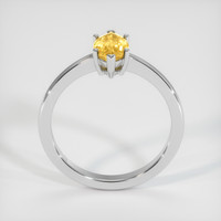 2.11 Ct. Yellow Sapphire Ring, 14K White Gold 3