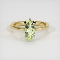 1.09 Ct. Gemstone Ring, 14K White & Yellow 1