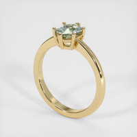 1.36 Ct. Bi Color Sapphire Ring, 10K Yellow Gold 2