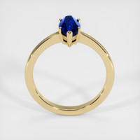 2.04 Ct. Blue Sapphire Ring, 10K Yellow Gold 3
