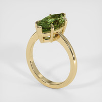 2.42 Ct. Gemstone Ring, 14K Yellow Gold 2
