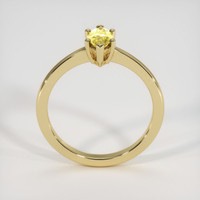0.59 Ct. Yellow Sapphire Ring, 14K Yellow Gold 3