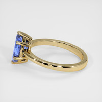 2.01 Ct. Blue Sapphire Ring, 14K Yellow Gold 4