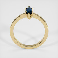 0.87 Ct. Sapphire Ring, 18K Yellow Gold 3