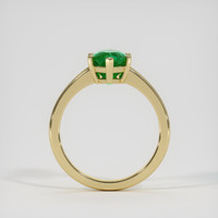 2.97 Ct. Emerald Ring, 18K Yellow Gold 3
