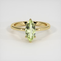 1.09 Ct. Gemstone Ring, 18K Yellow Gold 1