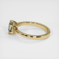 1.36 Ct. Bi Color Sapphire Ring, 18K Yellow Gold 4