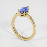 2.01 Ct. Sapphire Ring, 18K Yellow Gold 2