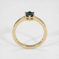 0.79 Ct. Sapphire Ring, 18K Yellow Gold 3