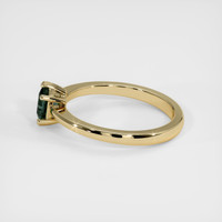 0.79 Ct. Sapphire Ring, 18K Yellow Gold 4