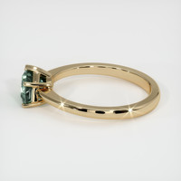 1.20 Ct. Sapphire Ring, 18K Yellow Gold 4
