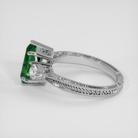 1.40 Ct. Emerald Ring, Platinum 950 4