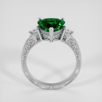 1.83 Ct. Emerald Ring, Platinum 950 3