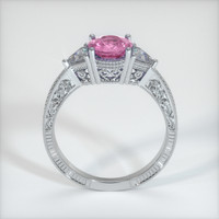 2.15 Ct. Pink Sapphire Ring, Platinum 950 3