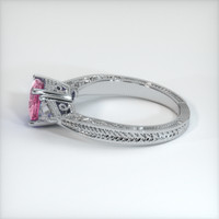 2.15 Ct. Pink Sapphire Ring, Platinum 950 4