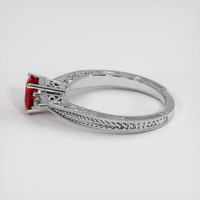 0.99 Ct. Ruby Ring, Platinum 950 4