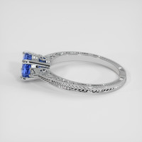 1.57 Ct. Blue Sapphire Ring, Platinum 950 4