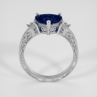1.95 Ct. Blue Sapphire Ring, Platinum 950 3