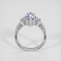 1.76 Ct. Purple Sapphire Ring, Platinum 950 3