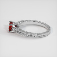 1.02 Ct. Ruby Ring, Platinum 950 4