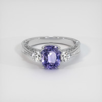 3.05 Ct. Sapphire Ring, Platinum 950 1