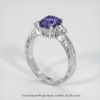 3.05 Ct. Sapphire Ring, Platinum 950 2