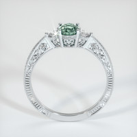 0.74 Ct. Sapphire Ring, Platinum 950 3