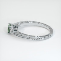 0.76 Ct. Sapphire Ring, Platinum 950 4