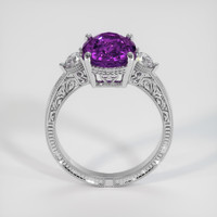 3.68 Ct. Sapphire Ring, Platinum 950 3