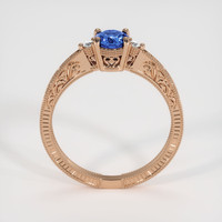 0.69 Ct. Sapphire Ring, 14K Rose Gold 3