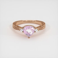 1.53 Ct. Sapphire Ring, 14K Rose Gold 1