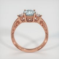 1.33 Ct. Sapphire Ring, 14K Rose Gold 3