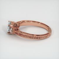 1.33 Ct. Sapphire Ring, 14K Rose Gold 4
