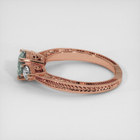 1.20 Ct. Sapphire Ring, 14K Rose Gold 4